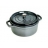 Cocotte ronde STAUB gris graphite diam 14