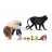 Sticker bio Singe