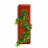 Tableau végétal céramique rouge 3 plantes