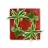 Tableau végétal céramique rouge 4 plantes
