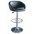 Tabouret de bar design Softy noir Couleur Noir Matière Cuir synthétique