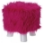 Tabouret design Yéti Couleur Rose Matière Revêtement de synthèse