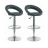 Tabourets de bar Big Jazzy (X2) Couleur Noir Matière Cuir synthétique