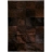 Tapis design Patchwork choco Couleur Chocolat Matière Cuir