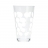 Zak designs Verre Dot Dot 30 cl - Blanc